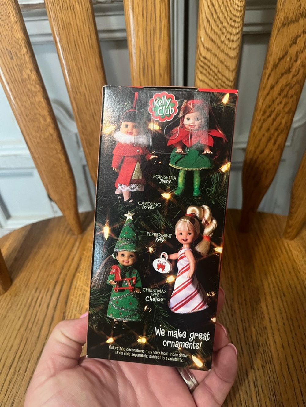 Mattel Kelly Club Caroling Lorena Doll in Red Coat with White Fur Trim - Picture 4 of 7